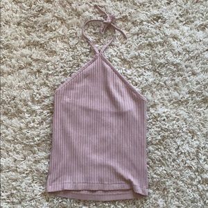 Pacsun Tie Around Neck Crop Top